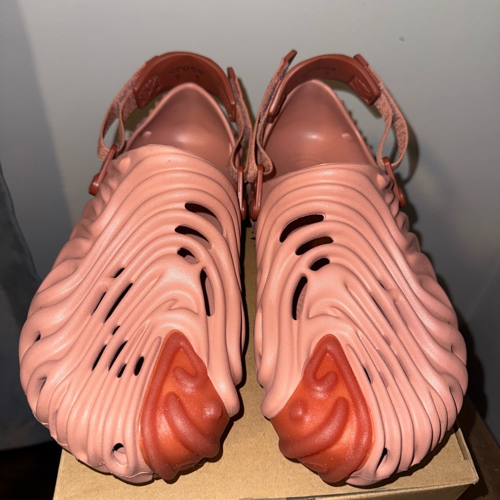 Salehe Bembury Pale Blush Clogs